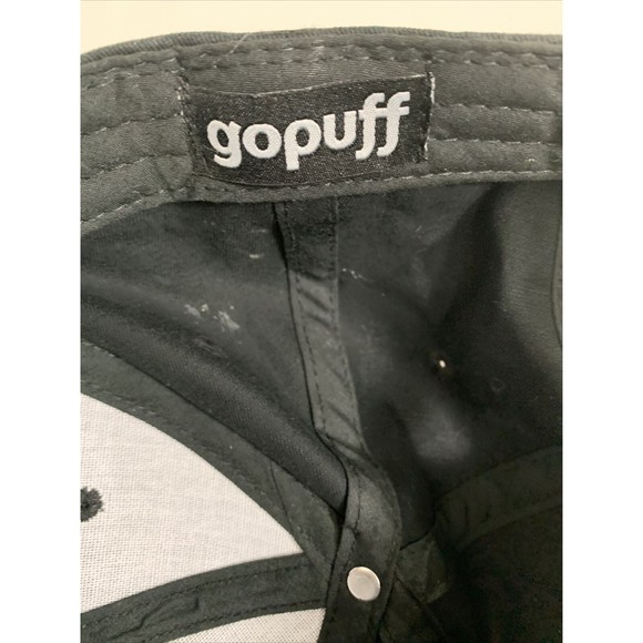 Gopuff Adjustable Black Strap Back Baseball Hat Cap Go Puff - Picture 11 of 11